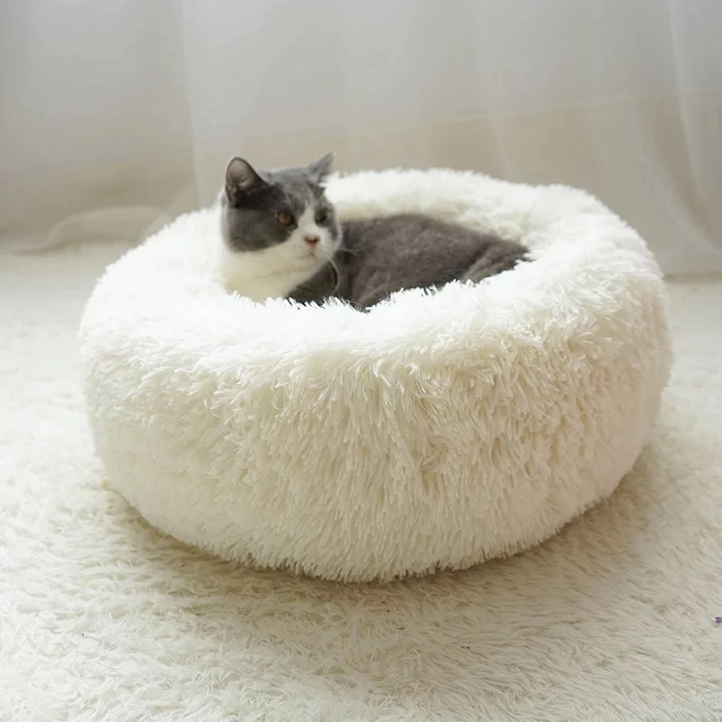 Wholesale Custom Luxury Warm Soft Plush Comfortable Pet Dog Bed for Sleeping Winter Pet Suppliesfor Pet Dogpet Dog Bed