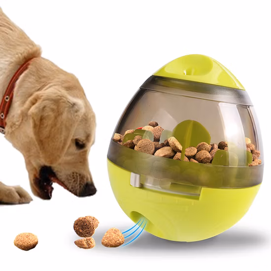 Katzenhunde spielen Spielzeug, Katzenfutter, Futterspender, Ball, interaktives Haustierspielzeug, Tumbler, Ei, Leckerliball