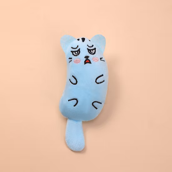 Kundenspezifisches neues Design, gefüllter Plüsch, weiches Haustier-Katzenspielzeug, Katzenminze-Katzenspielzeug